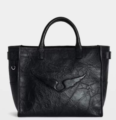Bolso Angel tote cuero negro